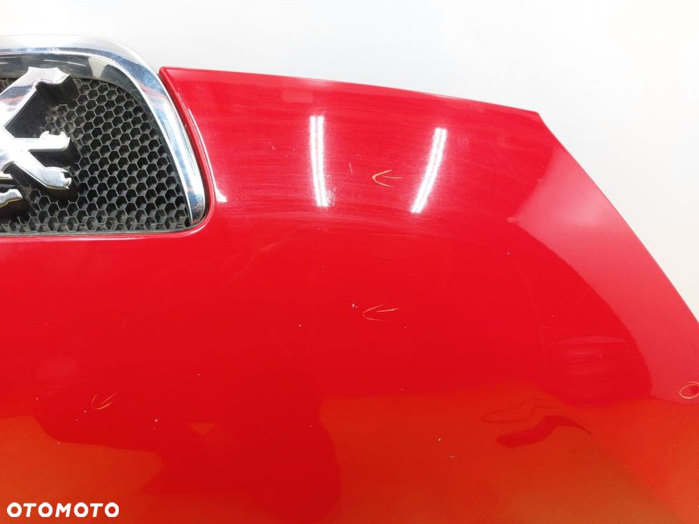 Maska KLAPA PEUGEOT 107 2008-2012 LIFT CzerwonA KJH - 4