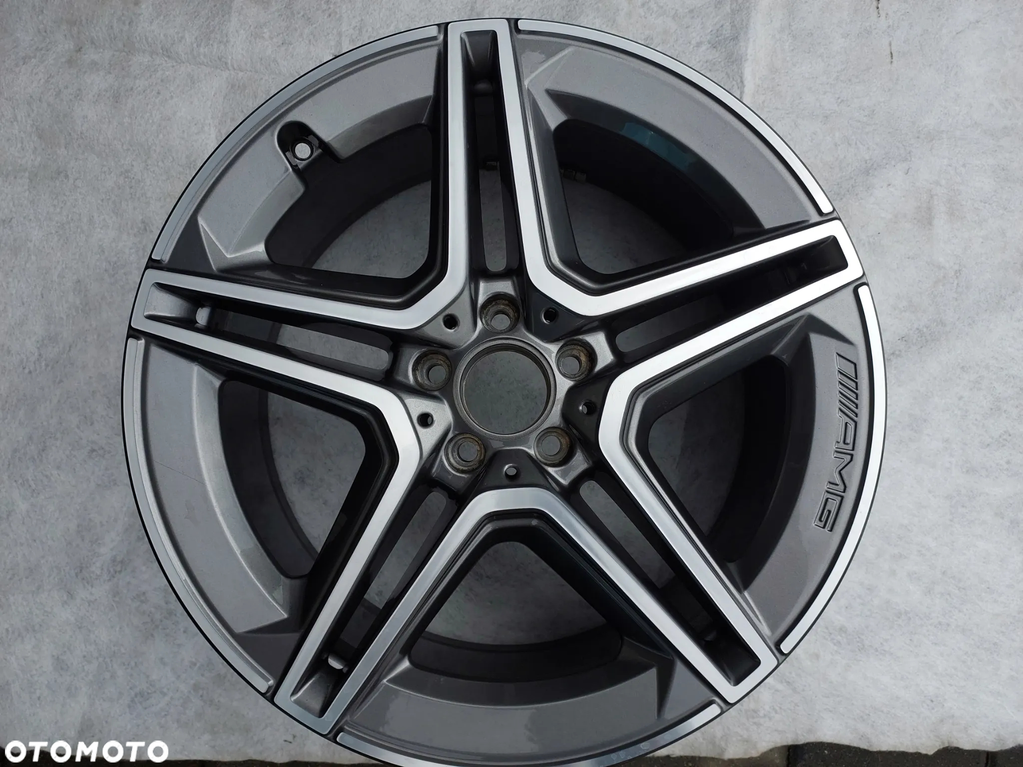 IDEALNA ORYGINALNA FLEGA MEREDES A167 GLE  GL 20'' AMG - 5