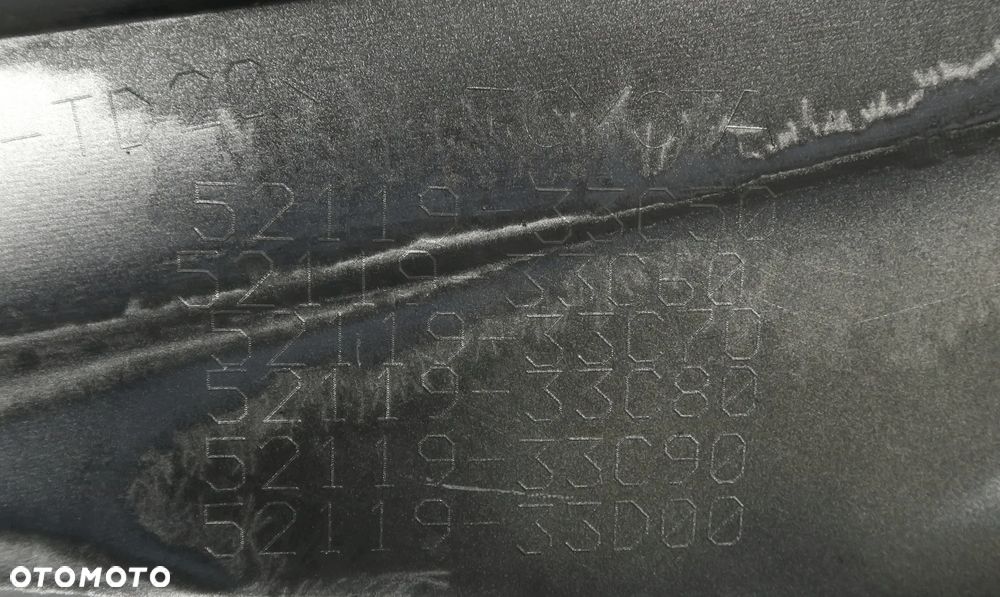 TOYOTA CAMRY Lift. 2021 - 2024 zderzak kratka ORYGINAŁ OE - 8