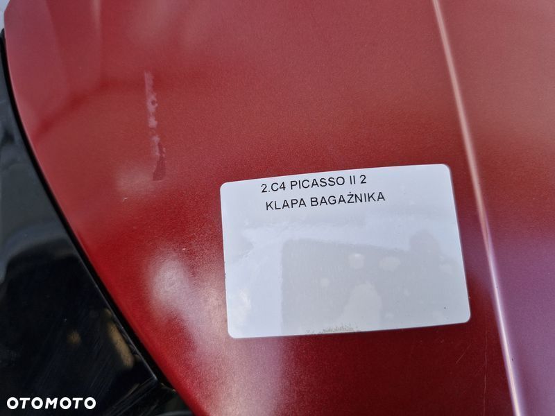 citroen c4 picasso ii 2 klapa bagażnika tył tylna - 4