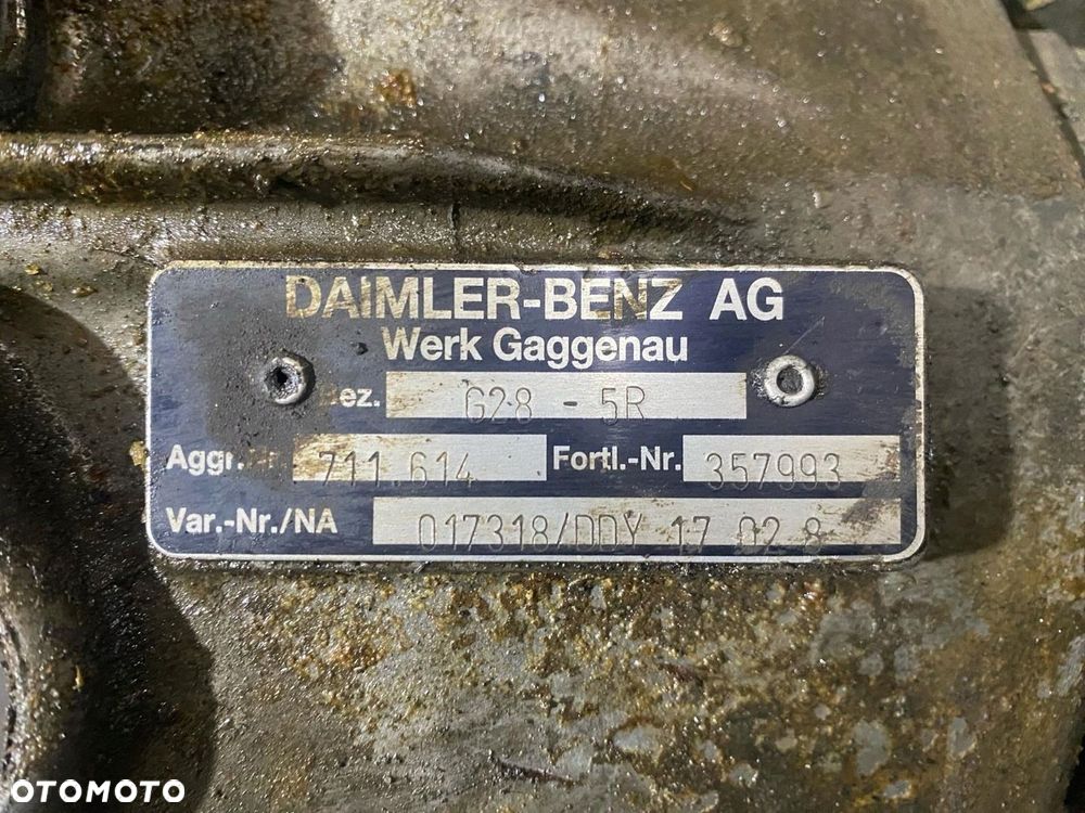 SKRZYNIA BIEGÓW VW LT 2.5 TDI G28-5R 711614 - 2