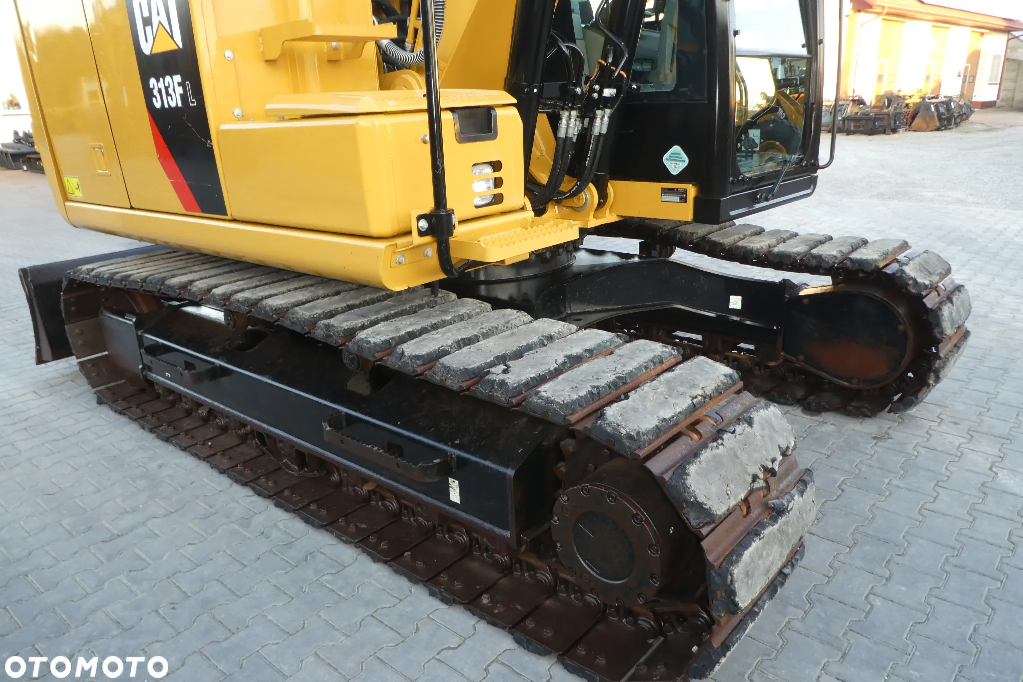 Caterpillar 313FL Z NIEMIEC Z PŁUGIEM - 13