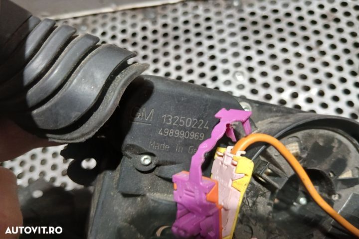 Ansamblu manete semnalizare + stergatoare + conatct cu cheie 13250224 - 7