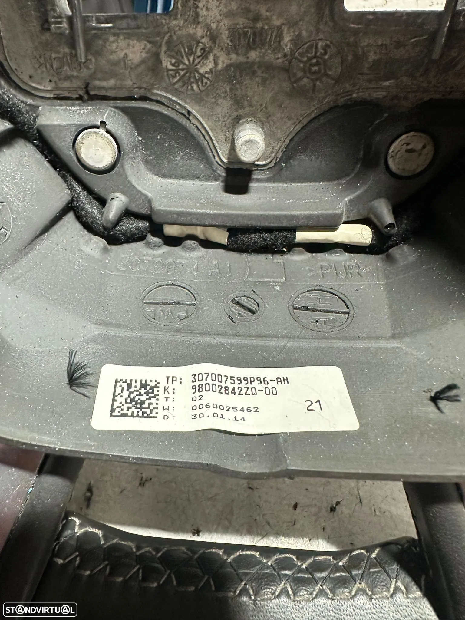 .Volante Guiador Pele Multifunções Original Citroen DS5 7839076 - 6