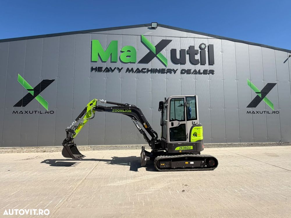Zoomlion ZE36GU Miniexcavator - 2