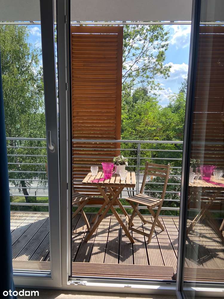 Na wynajem mieszkanie z nowoczesnym designem, klima, balkon, parking