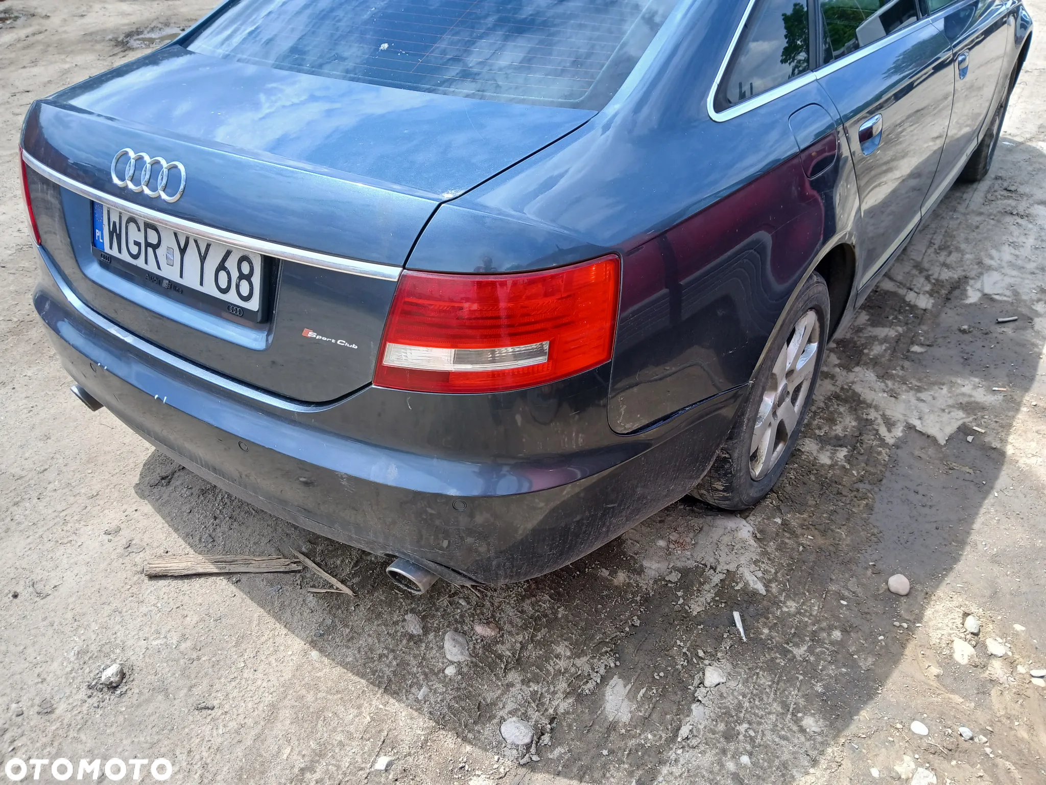 audi A6 C6 LZ7R maska pokrywa silnika klapa bagażnika zderzak lampa reflektor pas przedni stop - 6