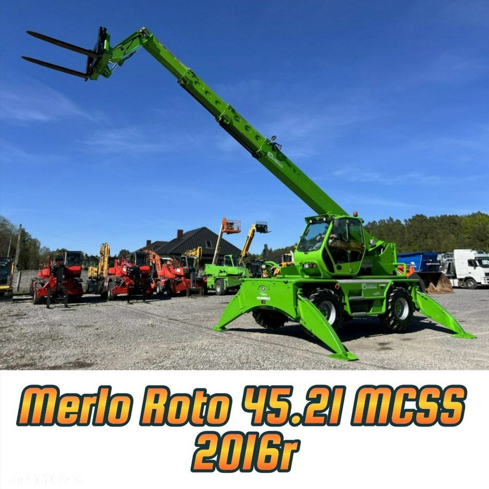 Manitou Merlo Dieci JCB Terex MRT ROTO Ładowarka Teleskopowa Obrotowa - 8