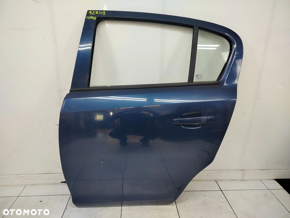 OPEL CORSA D 5D 06R-DRZWI LEWY TYŁ LEWE TYLNIE Z22A - 1