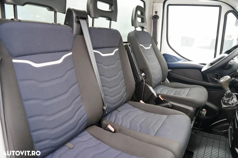 Iveco DAILY 70-180 / BASCULATOR SPATE 2.8 M / MTA: 7.0 T / BLOCARE PUNȚI / DUBLU / HI-MATIC - 35