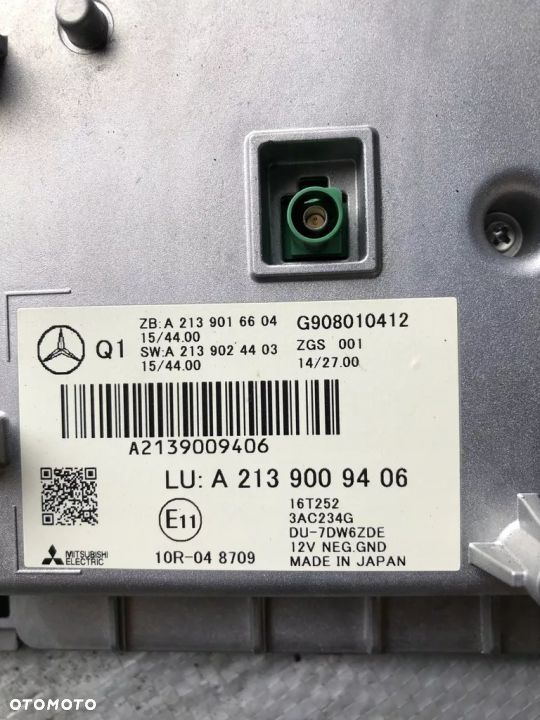 WYSWIETLACZ NAVI w213 e klasa e220d - 2