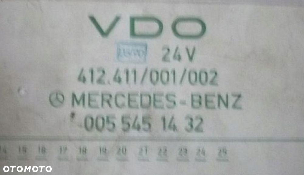 Komputer Sterownik MERCEDES 0055451432 - 2