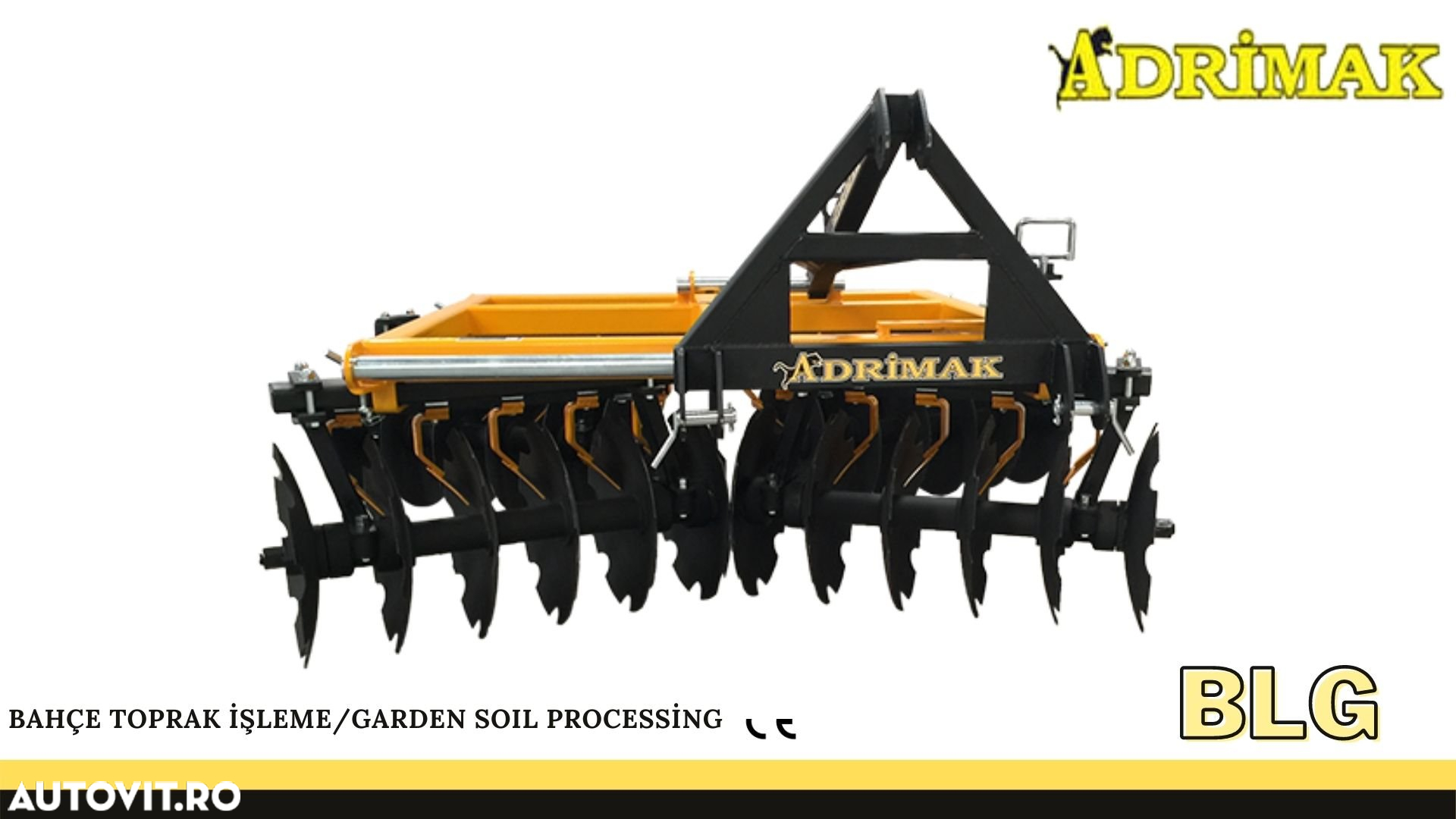 Altul Grape cu discuri in forma de X ADRIMAK, Model BLG X 16 - 4