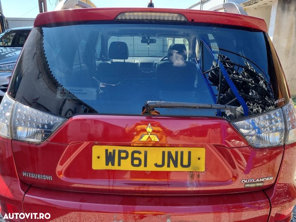 Haion Cu Luneta Mitsubishi Outlander Facelift 2009 - 2012 SUV 4 Usi Rosu 16j (1314) - 1