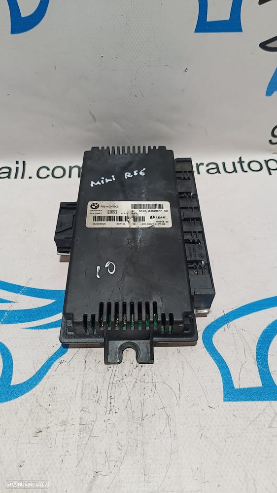 CENTRALINA MODULO LUZ LUZES INTERIOR FOOTWELL MINI COOPER R56 LCI 6135345267702 61353452677 345267702 3452677 R55 R55 LCI CLUBMAN R56 R57 R57 LCI CABRIO R58 COUPE R59 ROADSTER R60 COUNTRYMAN R61 PACEMAN - 5