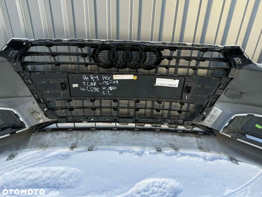 Audi A4 B9 S Line Zderzak Przód Przedni Sprysk. PDC 15-19 Kolor: LS9R - 8