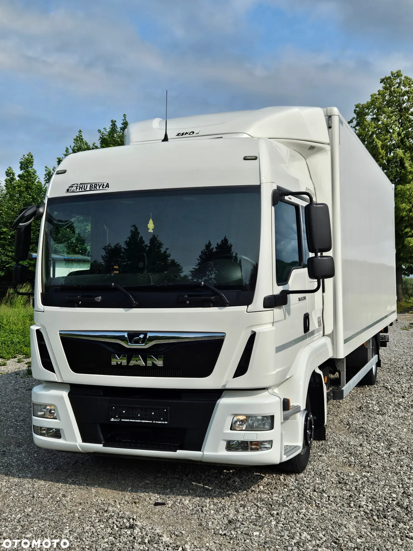 MAN TGL 12.250 / KONTENER / IZOTERMA / WINDA / 2019R / EURO 6 / PEŁEN SERWIS /  6 TON ŁADOWNOŚĆ  / SPROWADZONY / ZADBANY / JAK NOWY /  KSIĄŻKA SERWISOWA / E6 / 17 PALET - 11