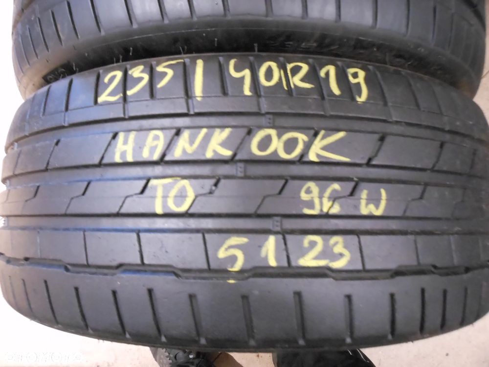 Opony 235/40r19 hankook ion evo EV TO SOUNDABSORBER 6,3mm lato - 2