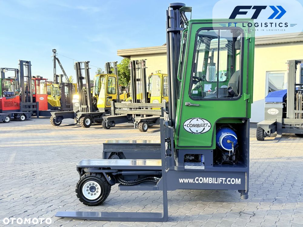 Combilift WÓZEK CZTEROKIERUNKOWY - WIELOKIERUNKOWY | COMBILIFT C4000 | GAS | DUPLEX 4100 MM | SZEROKI POZYCJONER WIDEŁ | NOWE OPONY | OGRZEWANIE | PO SERWISIE | STAN IDEALNY - 10