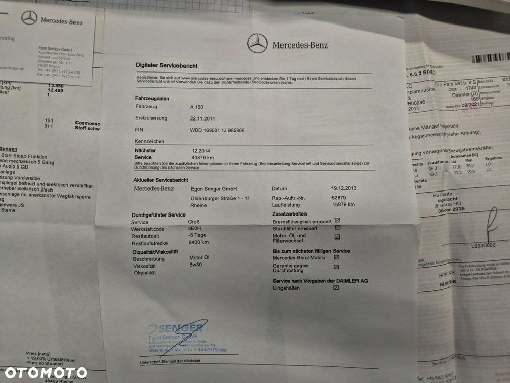 Mercedes-Benz Klasa A - 30