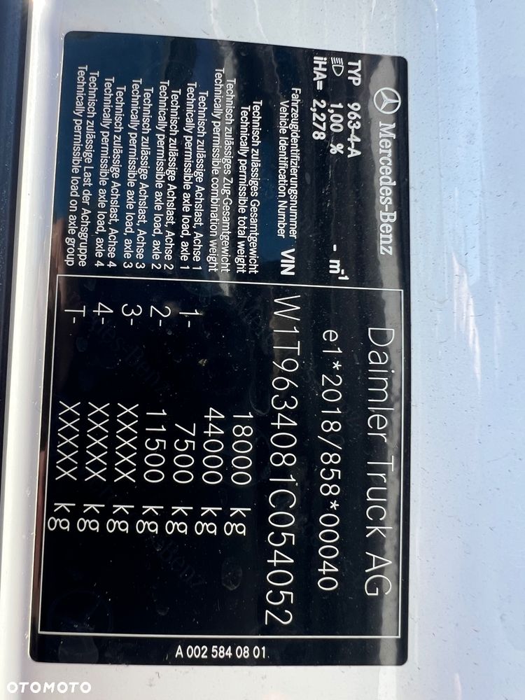 Mercedes-Benz ACTROS L bez retardera prokontraktowy - 12