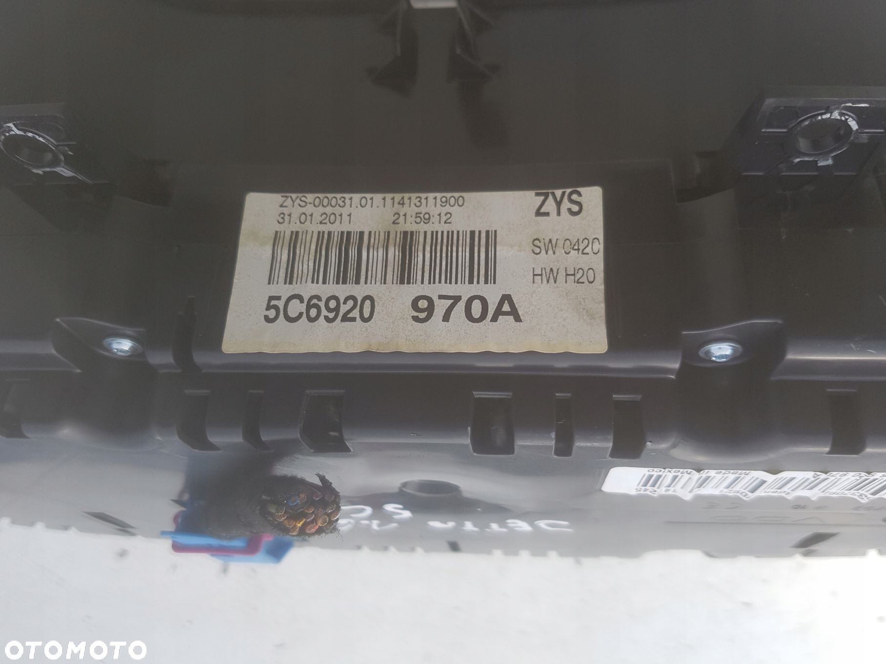 VW JETTA VI 5C 10-14r 1.6 TDI LICZNIK ANGLIK - 3