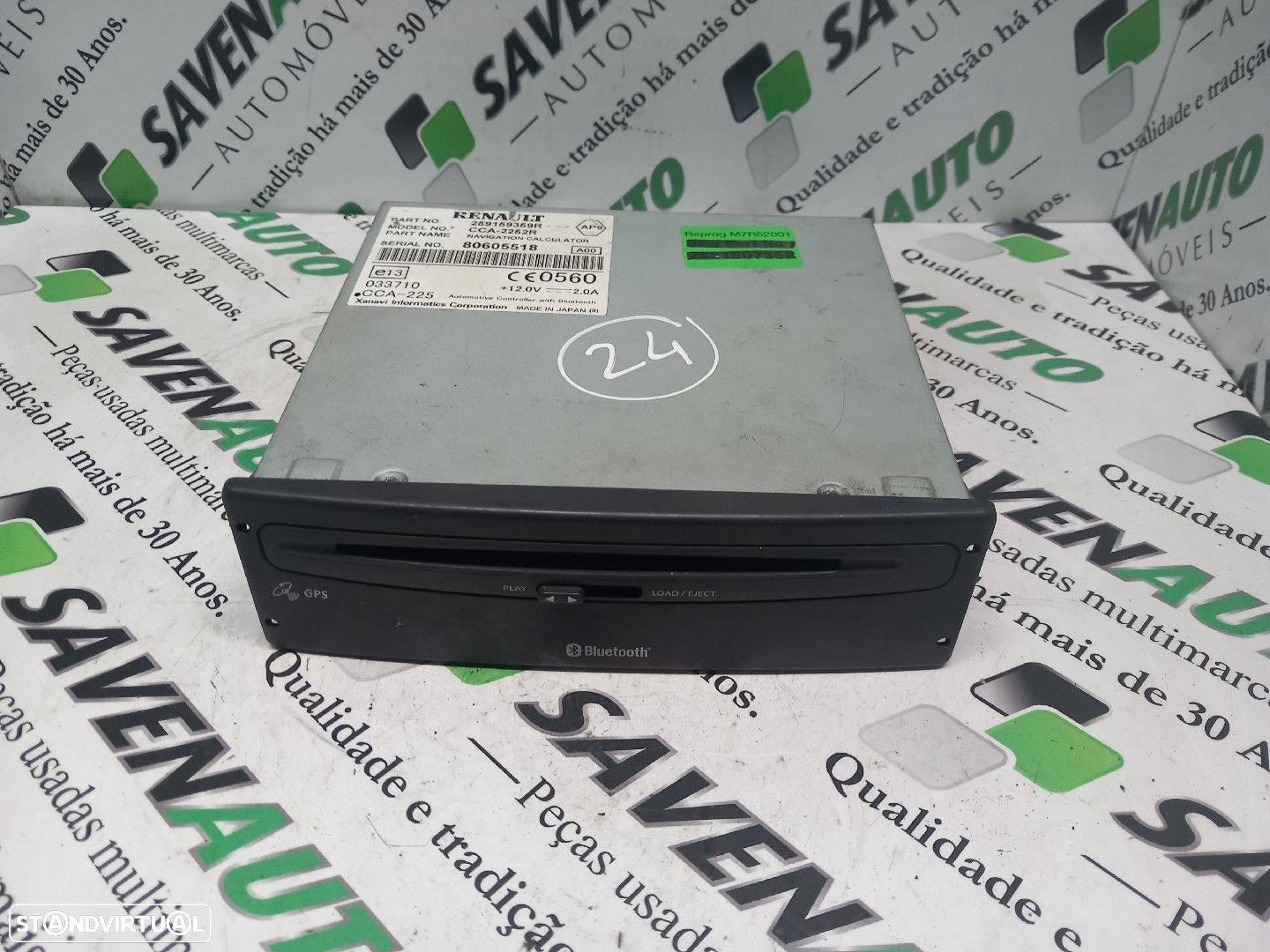 Caixa Cds / Leitor Cds / Dvd Renault Laguna Iii (Bt0/1) - 1