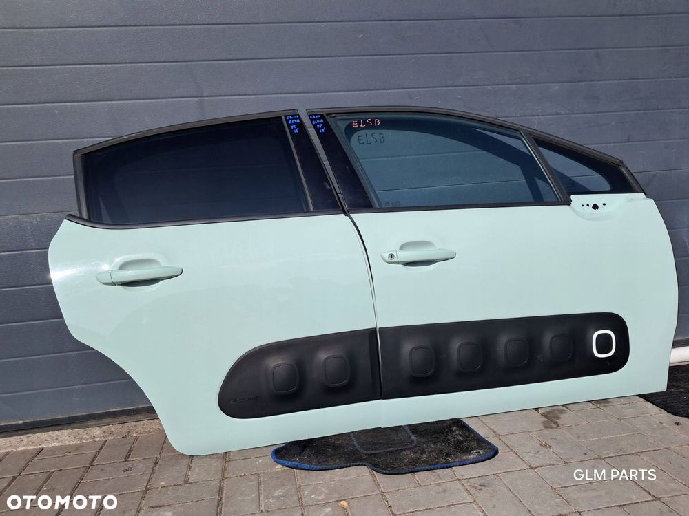 citroen c3 iii 3 prawe drzwi prawy przód + tył 2017 elsb - 3