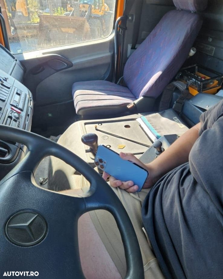 Mercedes-Benz Atego 18.28 basculabil, cu macara - 6