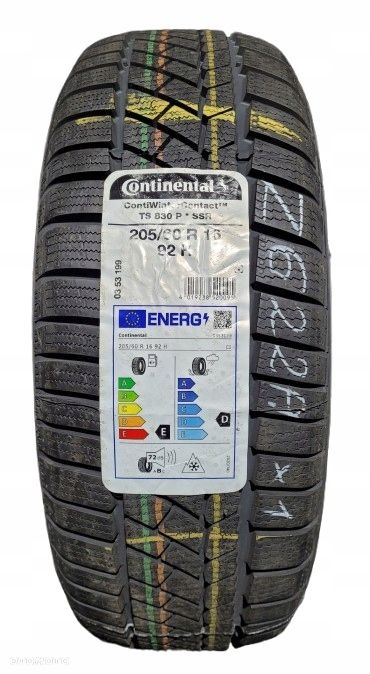 1x Continental ContiWinterContact TS830P 205/60R16 92H Z622A
