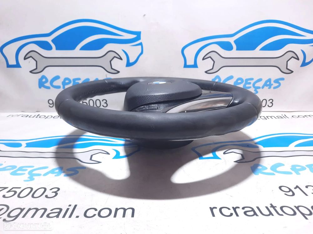 VOLANTE GUIADOR COMPLETO BMW SERIE 3 E91 TOURING E90 E92 E93 SERIE 1 E81 E82 E87 E88 X1 E87 PELE AIRBAG COMANDOS MULTIFUNÇÕES CONTROLO - 2