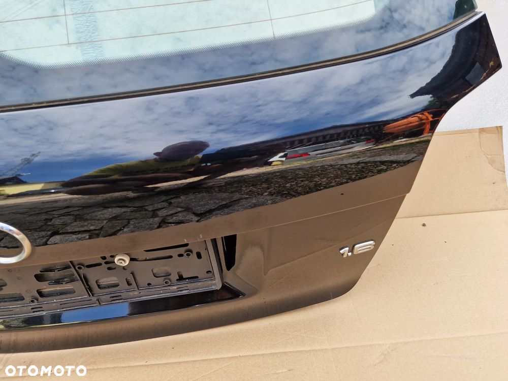 AUDI A3 8P 8P0 LIFT 03-12 3D KLAPA TYLNA TYLNIA TYŁ / KOLOR CZARNY METALIK / IDEALNA , NR AUKCJI KL5 - 10