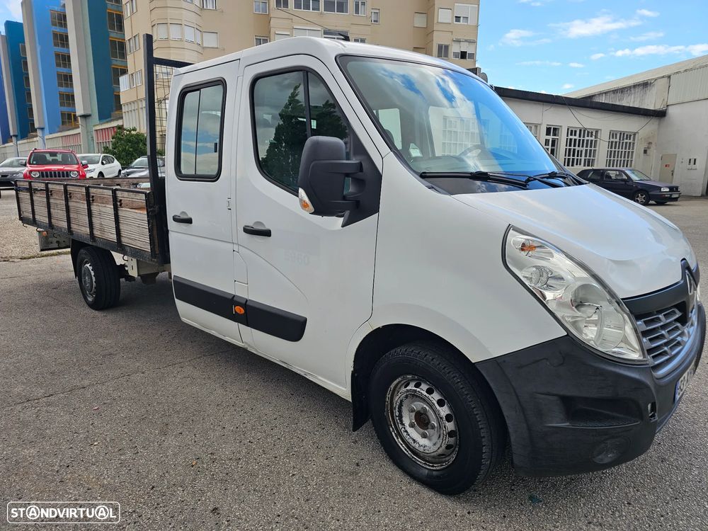 Renault MASTER CABINE DUPLA CAIXA ABERTA 7 LUGARES. - 4
