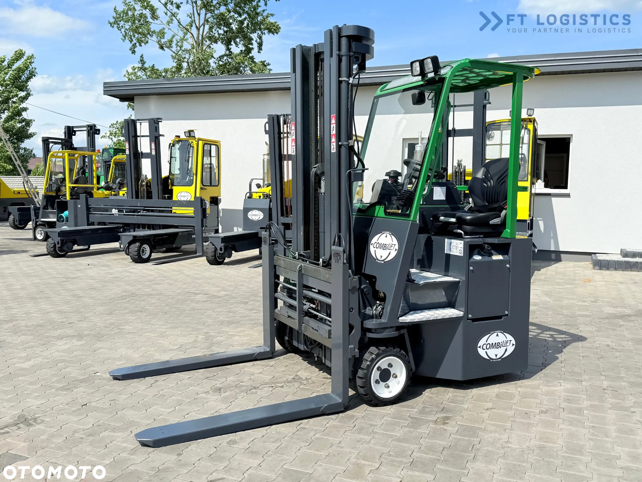 Combilift CB2500 / DIESEL / TRIPLEX / WYDŁY WYSUWNE / 5500MM / WOLNY SKOK / PRZESUW WIDEŁ / POZYCJONER / JAK NOWY - 3