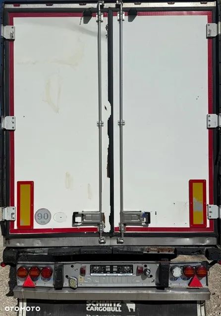 Schmitz Cargobull DOPPELSTOCK AGREGAT THERMO KING SL-200e EL.+DI. PRZEGRODA KOSZ PALETOWY OSIE SAF OŚ PODNOSZONA WAGA: 9291kg 2008 - 8