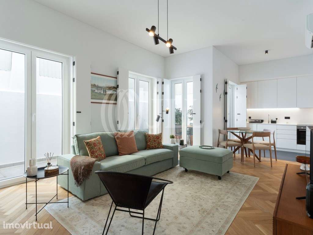 Apartamento T1+1 mobilado, em Campo de Ourique, Lisboa - Grande imagem: 4/26