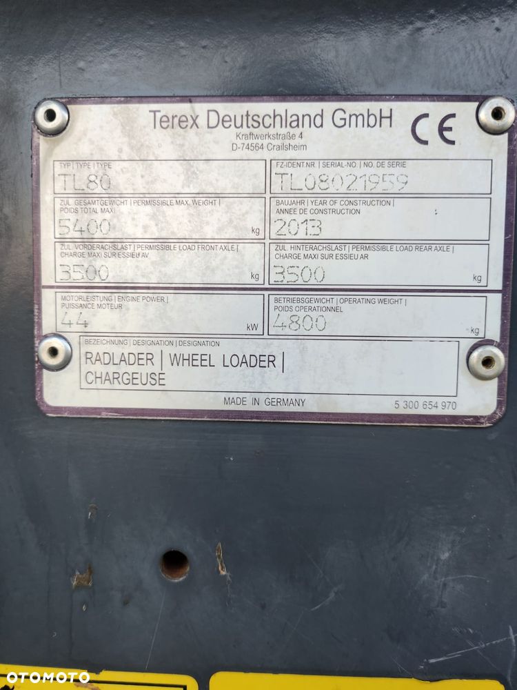 Terex TL80 TL65 TL100 - 11