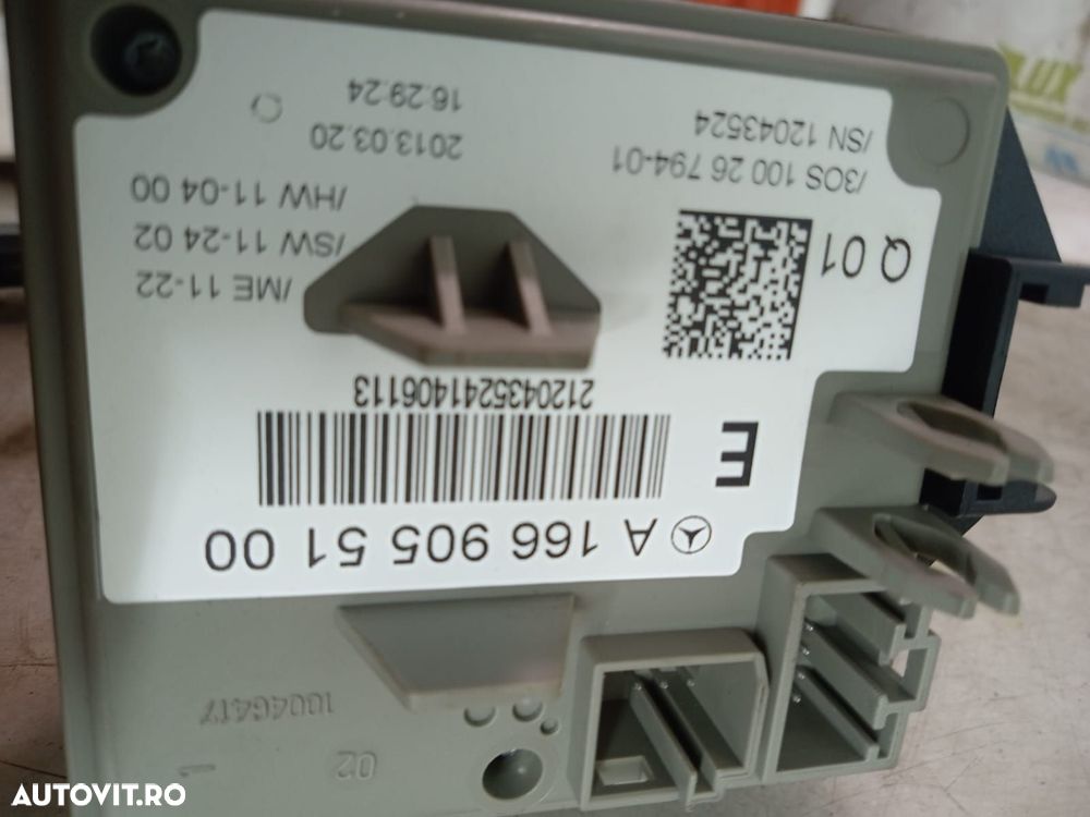 Contact cu cheie A1669055100 Mercedes-Benz ML W166 [2011 - 2015] 2.2 - 2