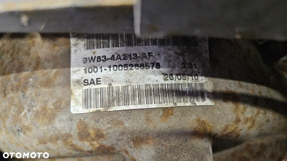 Jaguar XJ 351 3.0 SC 306PS 340 KM 5.0 508PN 385 KM Most tył Dyferencjał tylny Dyfer DX23-4A213-DA przełożenie 2.56 Most 9W83-4A213-AF przełożenie 3.31 Kompletne zawieszenie tylne Ława tył Sanki Dyfer Zwrotnica Most - 7