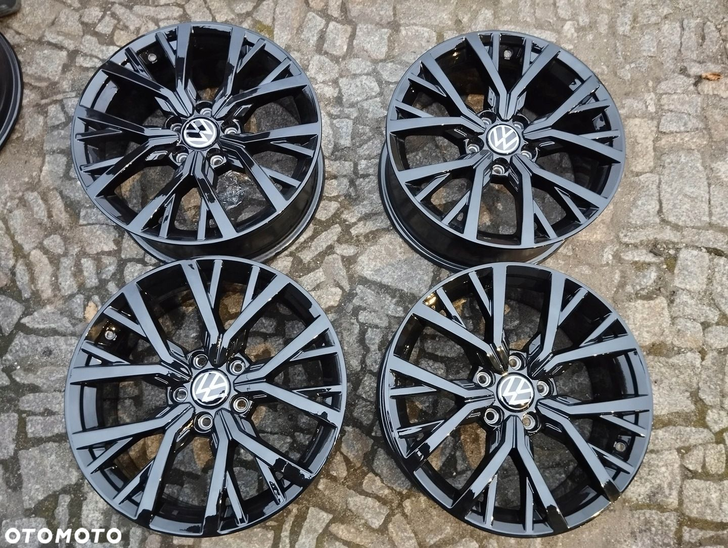 FELGI ALU VW TIGUAN T-ROC PASSAT 17 5X112 ORYGINAŁ 5N - 3
