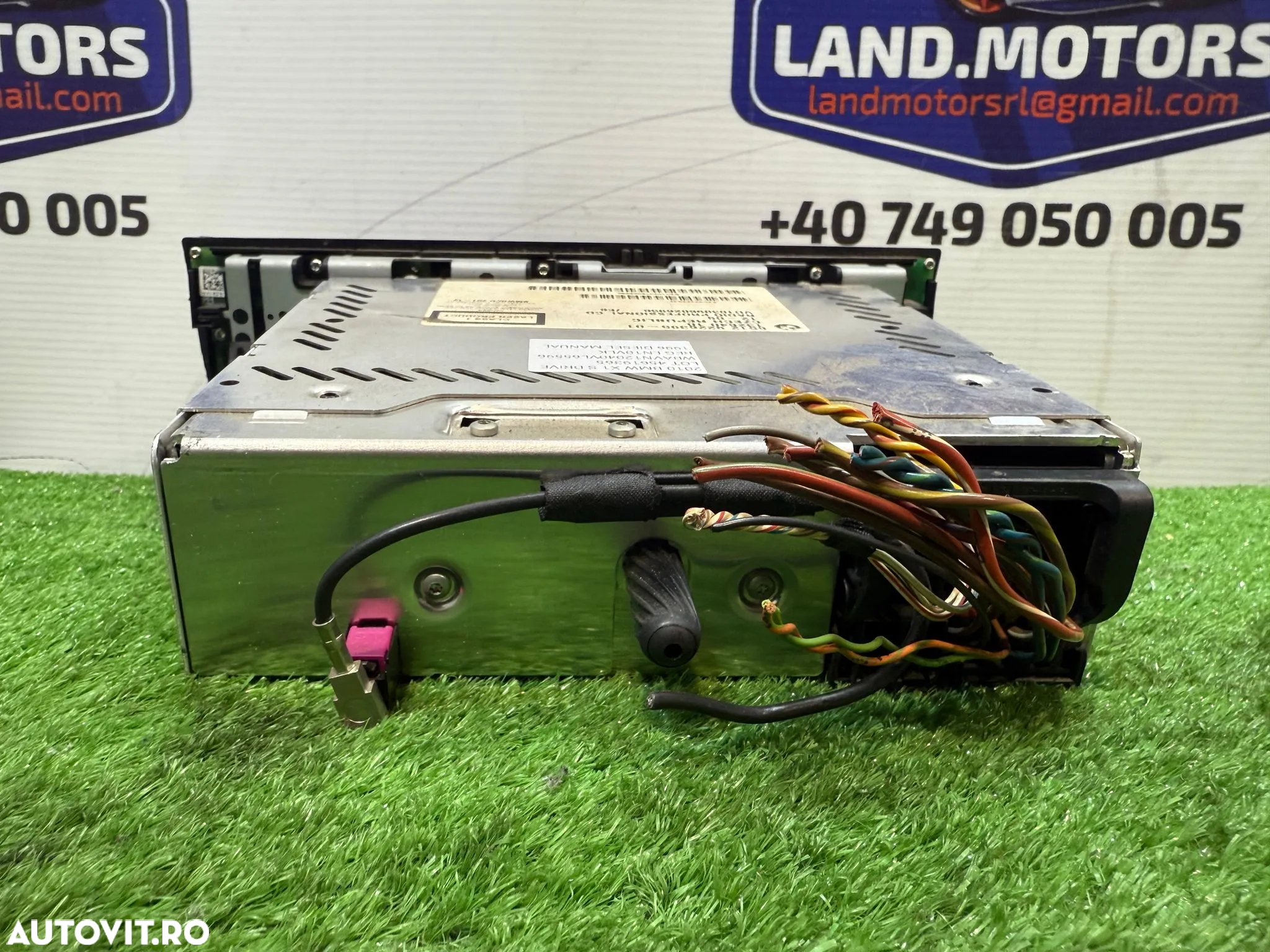 RADIO CD MULTIMEDIA BMW X1 E84 SDRIVE 18D 2.0 DIESEL 2010 COD OEM 6512922639501 65129226395 9226395 2009-2015 - 3