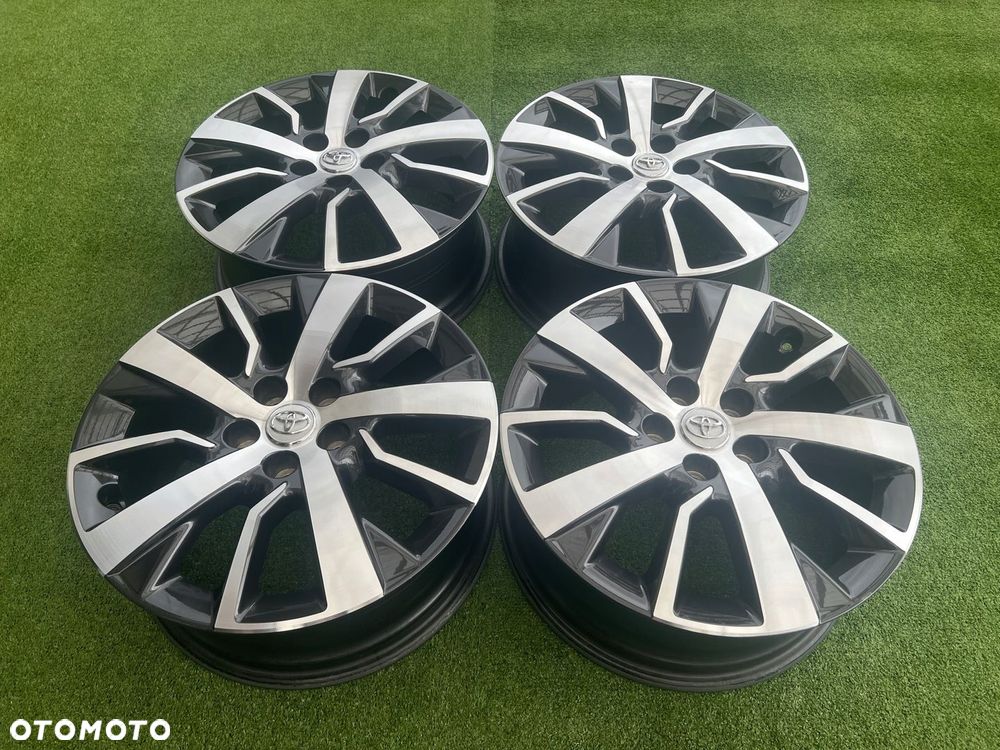 KOMPLET FELG FELGI ALU TOYOTA PROACE EXPERT TRAVELLER 17 5X108 ORYGINALNE - 4