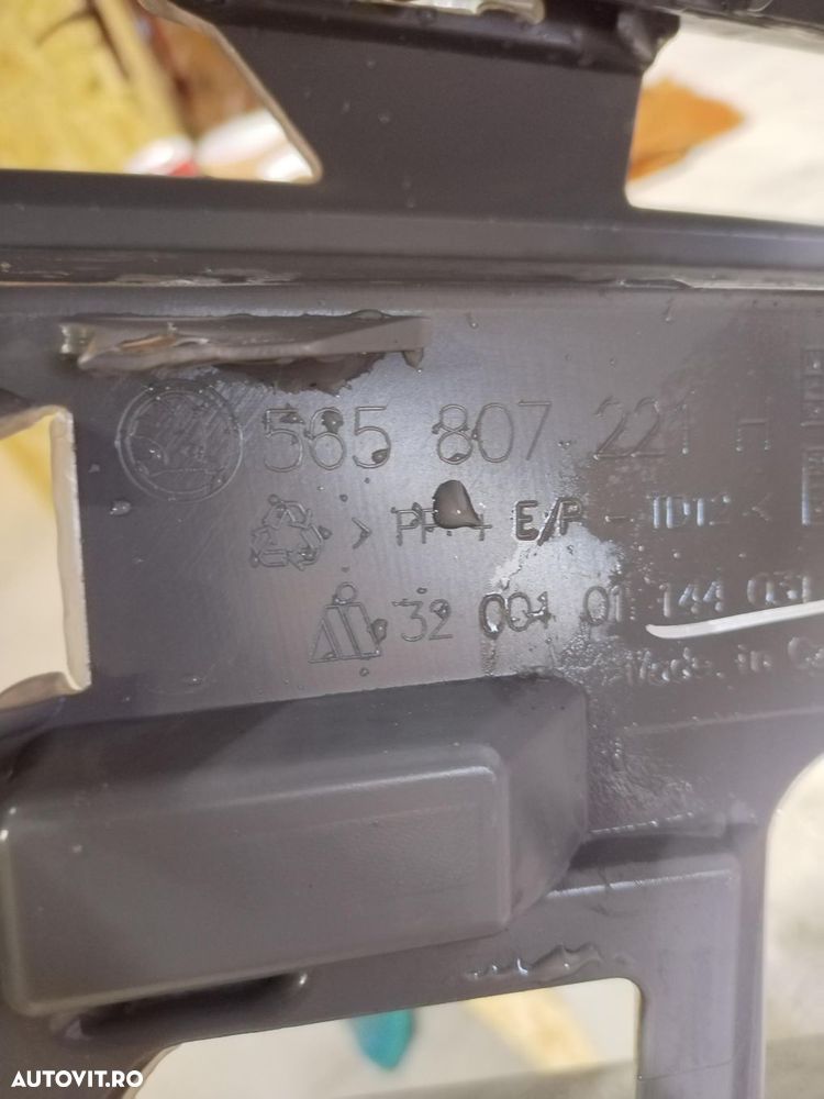 Bara fata Skoda Kodiaq, facelift, 2021, 2022, 2023, 2024, 2025, cod origine OE 565807221H. - 14