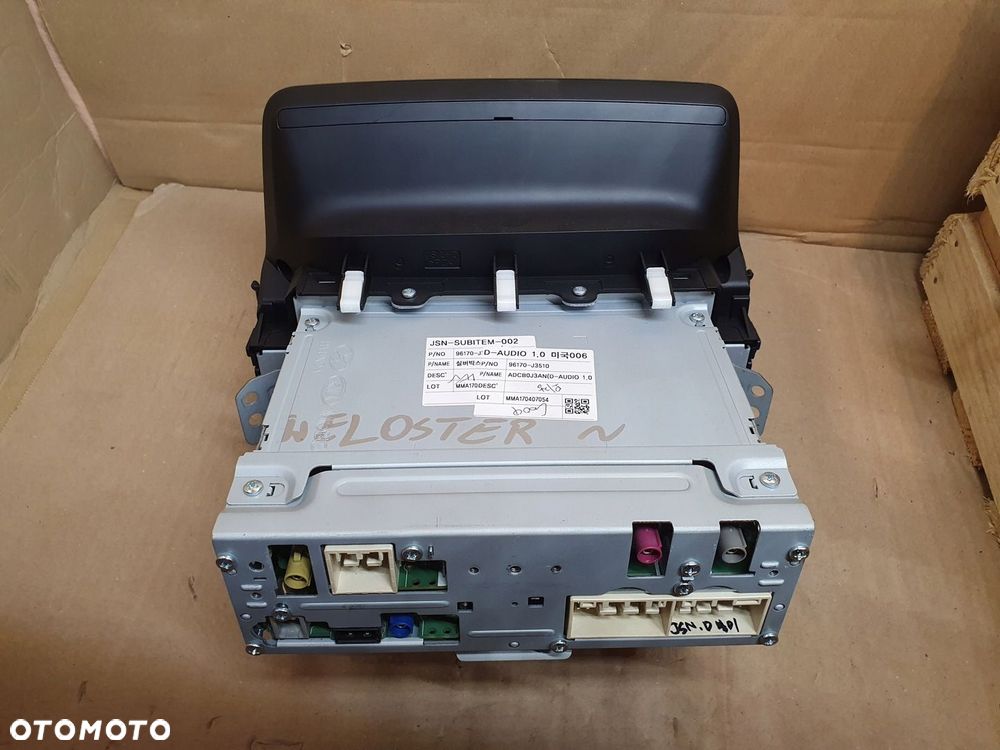 RADIO NAWIGACJA NAVI WYŚWIETLACZ HYUNDAI VELOSTER N II 2018- 96170-J3510 EU - 3