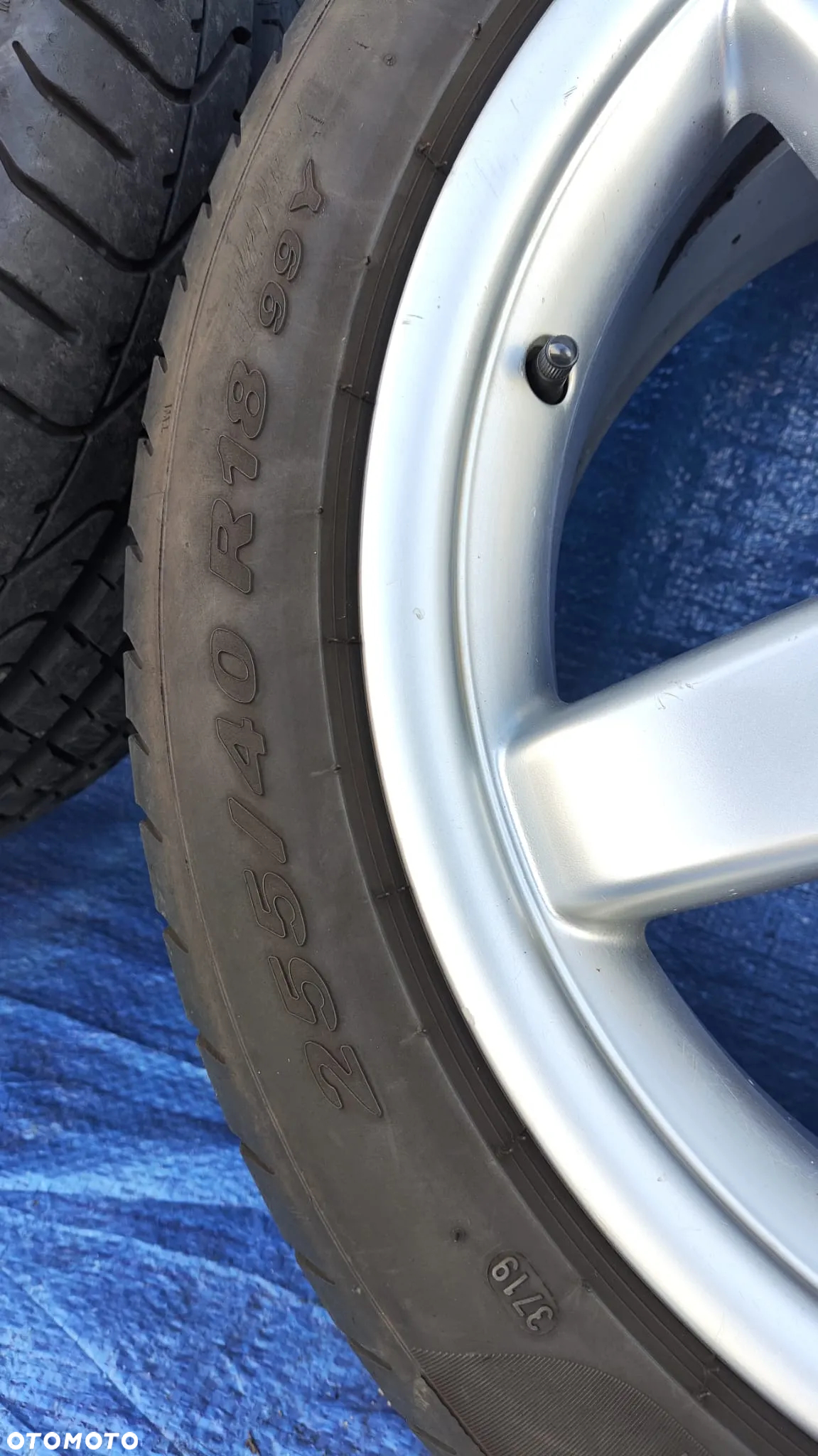 FELGI ALUMINIOWE ALUFELGI OPONY KOŁA 8.5J 9.5J 18 AMG ORYGINAŁ A2304012002 A2304012102 MERCEDES SL R230 W230 - 13