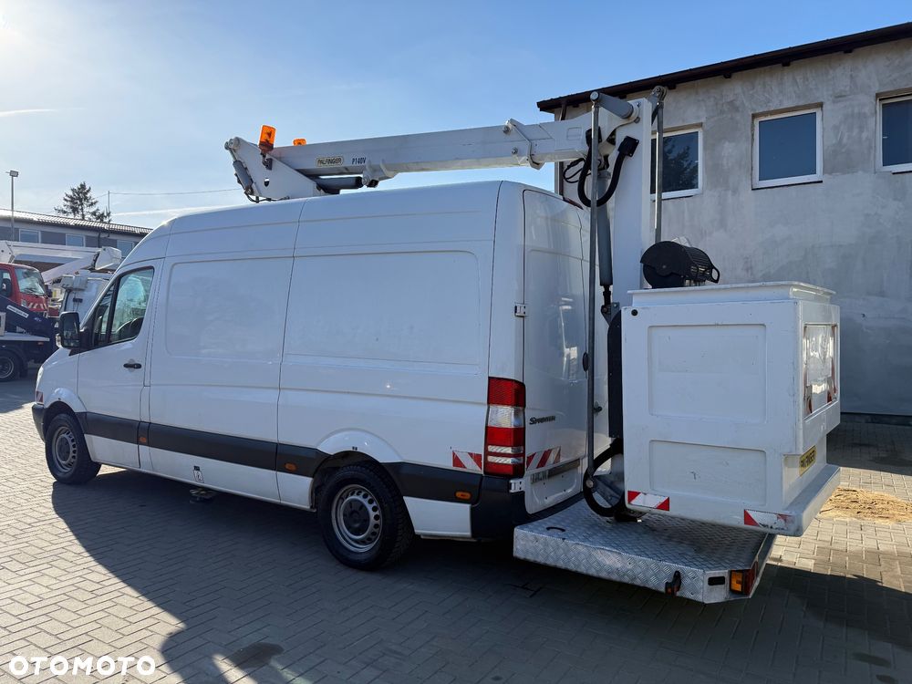 Mercedes-Benz Podnośnik Koszowy Palfinger P140V Zwyżka 14 metrów Pilot ! UDT Dmc 3500kg Kat b Jak Wumag Ruthmann Multitel - 5