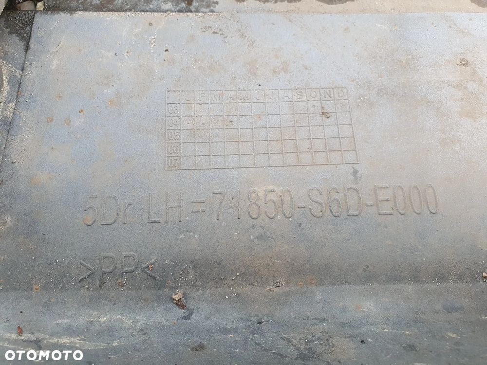 LISTWA PROGOWA LEWA HONDA CIVIC VII LIFT 5 DRZWI 71850-S6D-E000 - 5