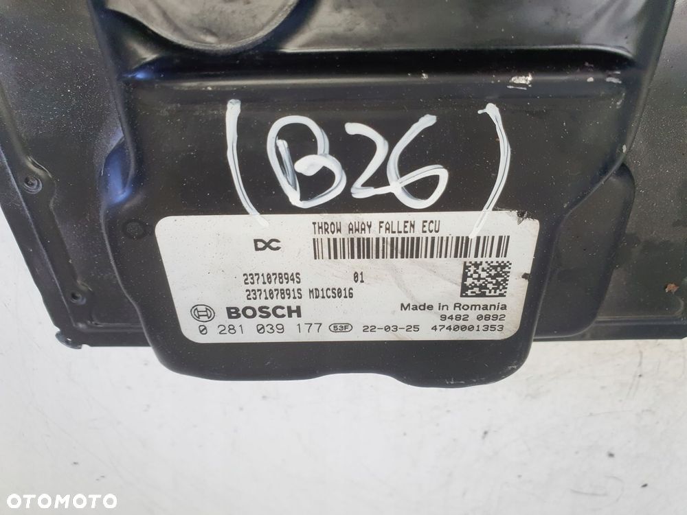 Dacia Duster II 1.5 DCI STEROWNIK SILNIKA komputer MODUŁ 0281039177 - 2
