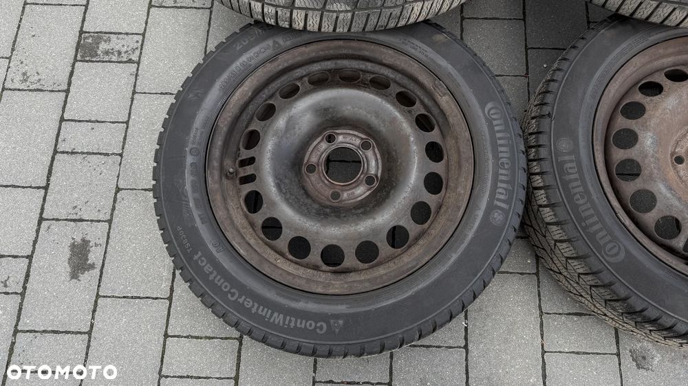 Koła 205/55 r16 5x110 opel chevrolet felgi stalowe et41 Continental - 5