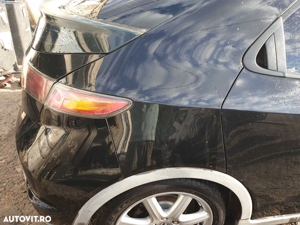 Aripa Caroserie Dreapta Spate Honda Civic 8 Hatchback 2006 - 2011 Culoare B92P [K0097] - 1